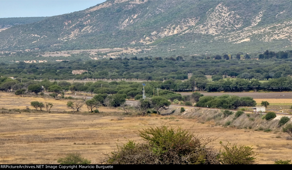 Rail tracks next to Rancho Las Puertas - KCSM BD-26